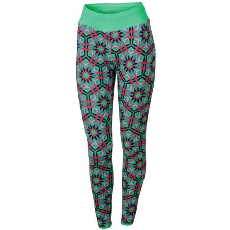 Тёплое трико Sportful Rythmo W Tights мятный/калейдоскоп